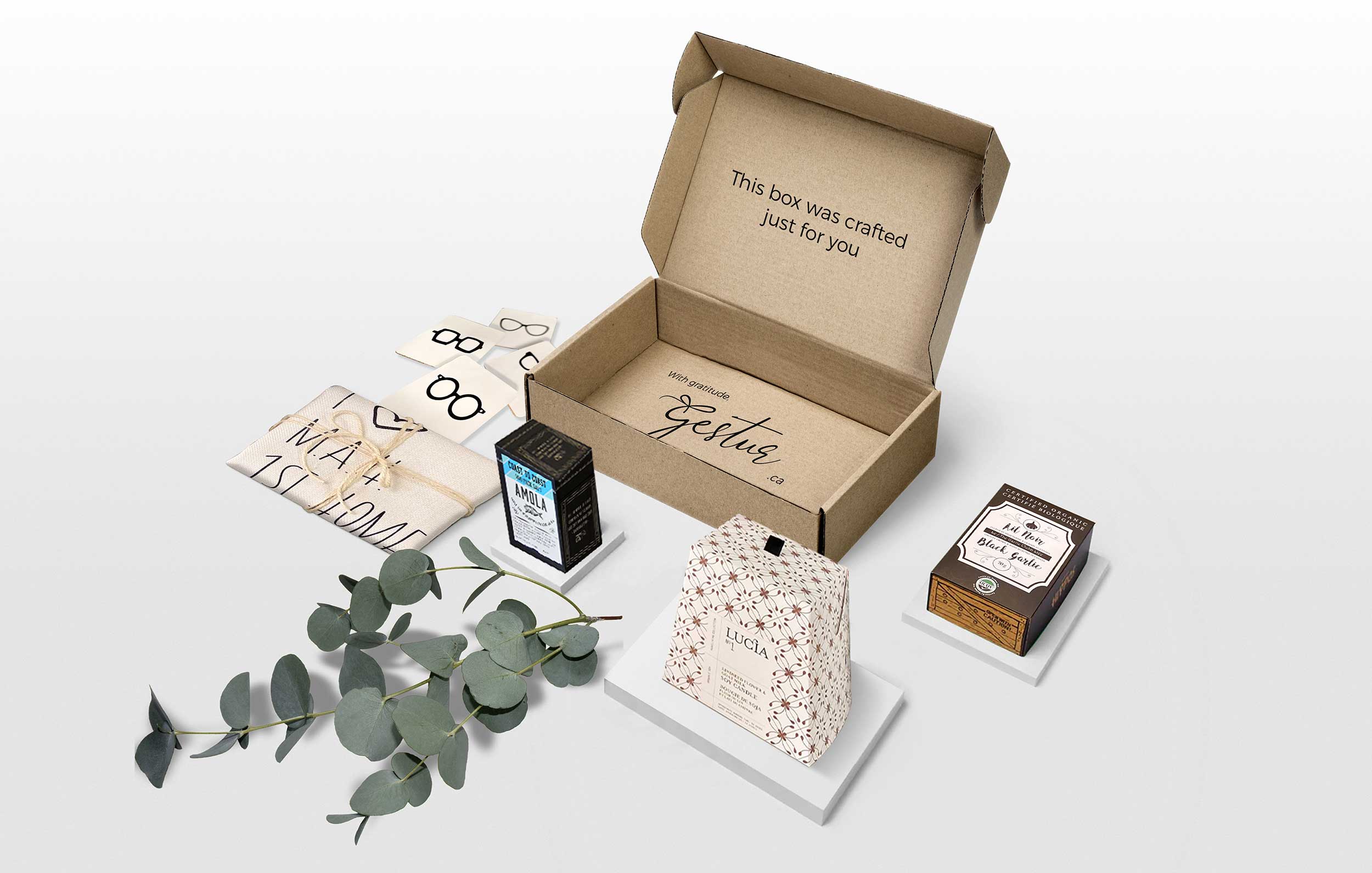 Personalized Gift Boxes Brand Development