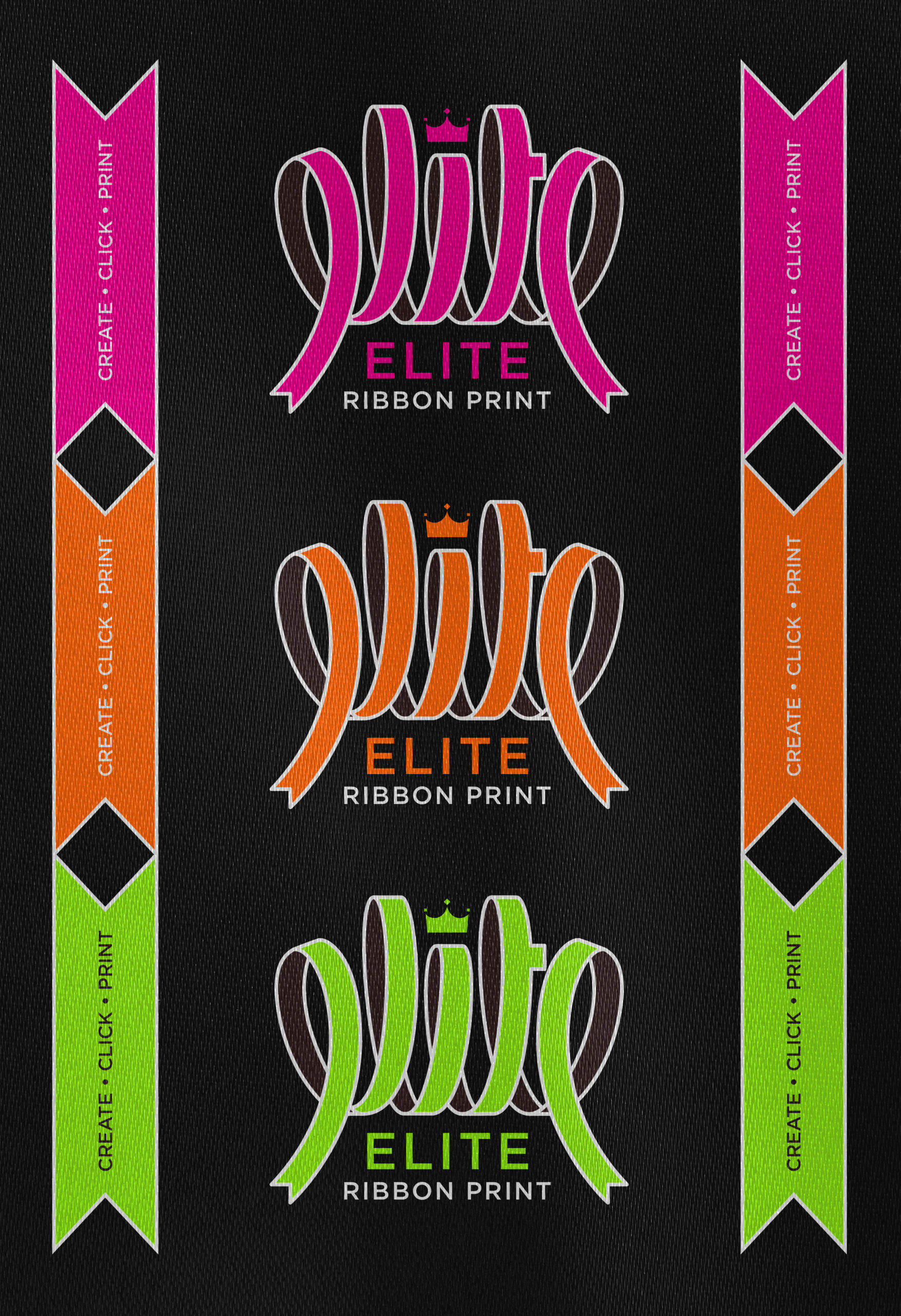 Printer Logo Design – Elite Ribbon Print