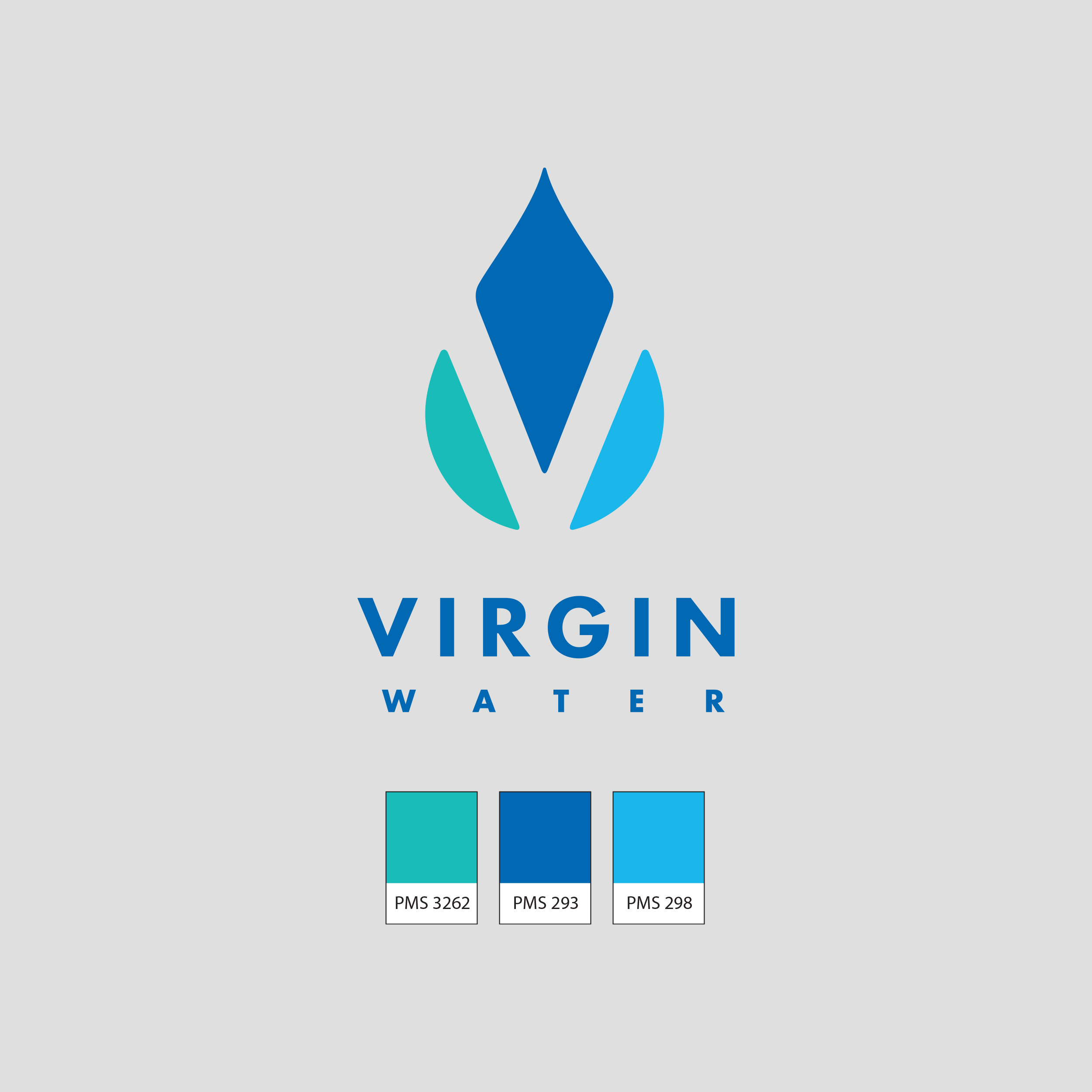 Brand Logo Development – Virgin Water